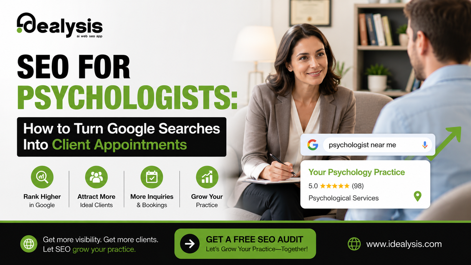 SEO for Psychologists How to Turn Google Searches Into Client Appointments